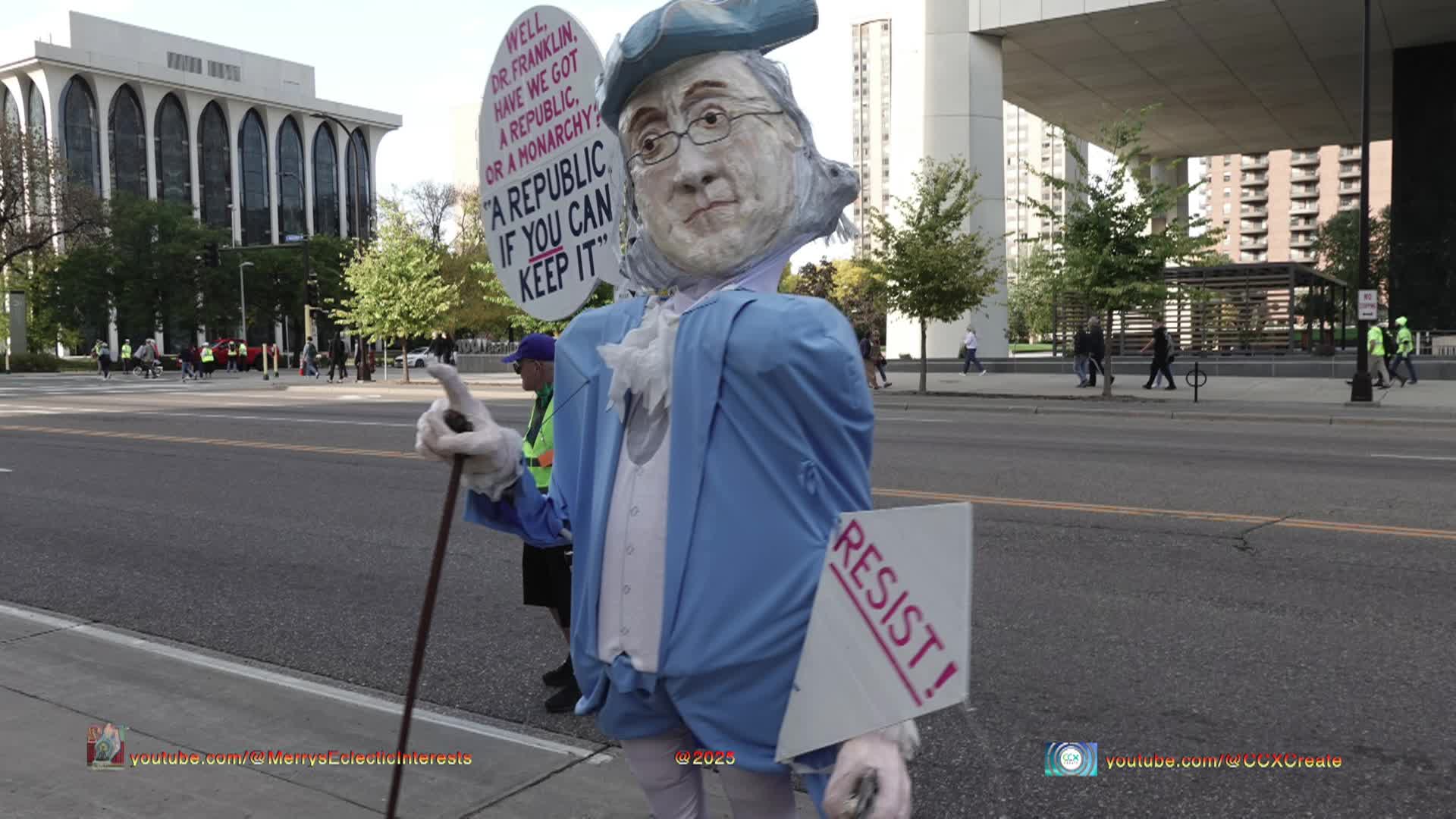 Merry's Eclectic Interests - NO KINGS RALLY 10-18-2025