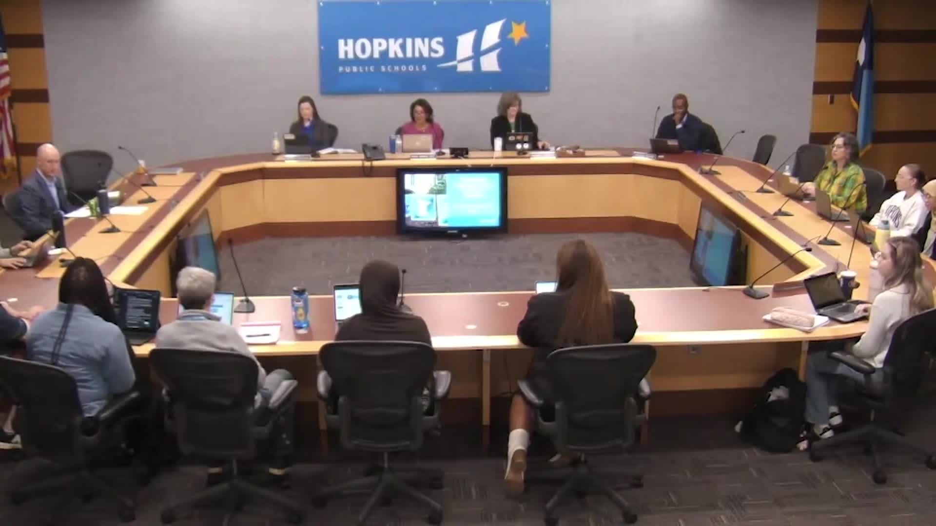 October 21st, 2025 Meeting of the Hopkins School Board