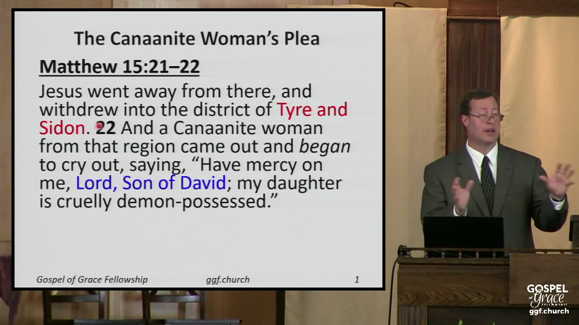 Gospel of Grace Fellowship