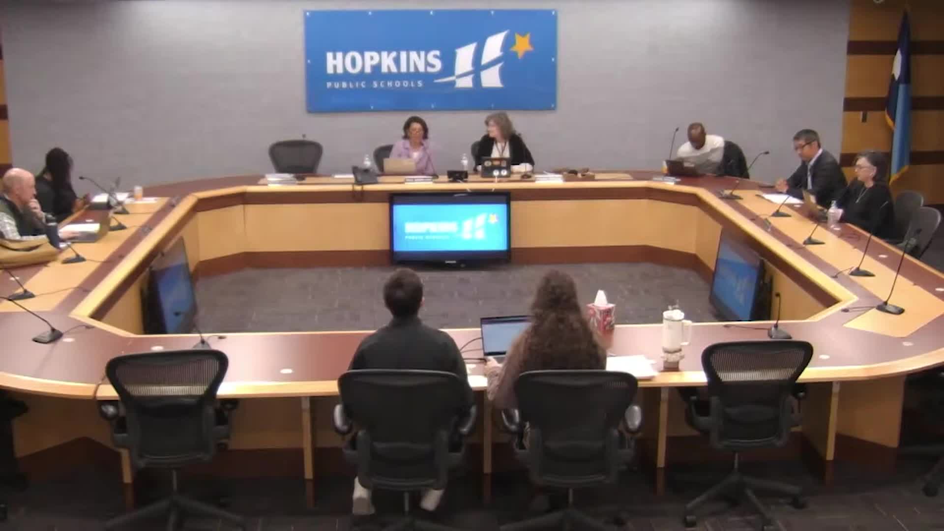 November 13th, 2025 Special Meeting of the Hopkins School Board
