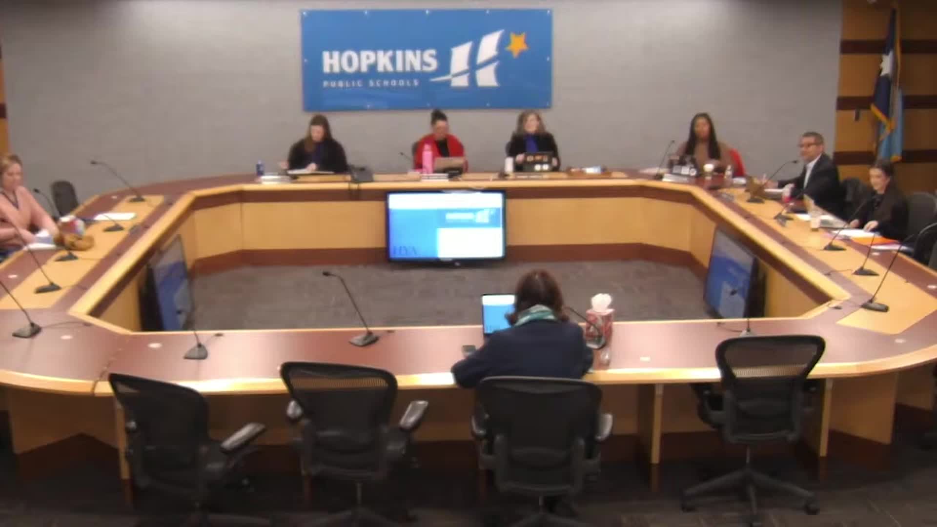 Hopkins School Board Meeting