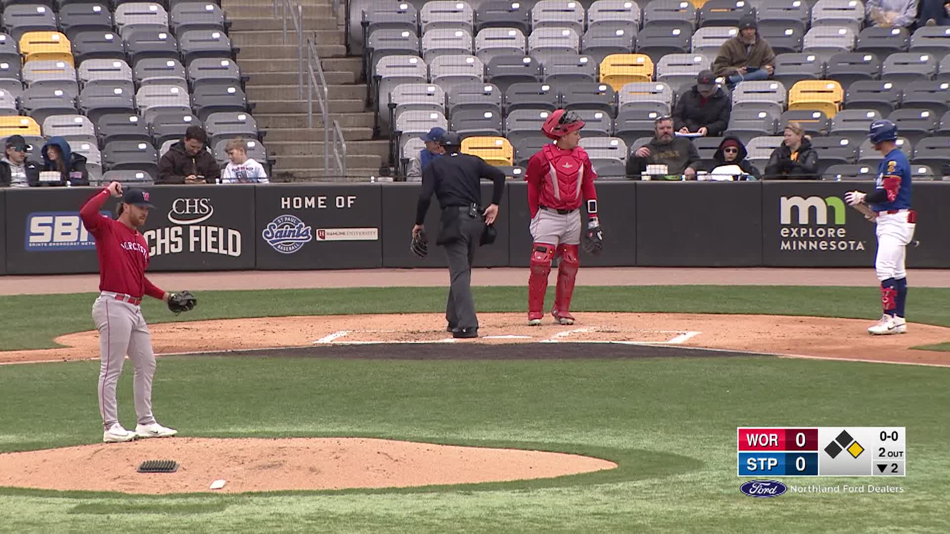 Saints Baseball vs. Worchester 