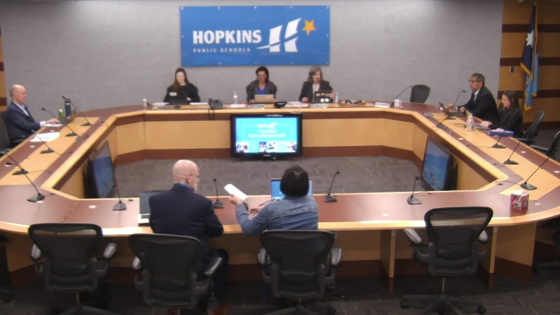 Image of April 7th, 2026 Meeting of the Hopkins School Board