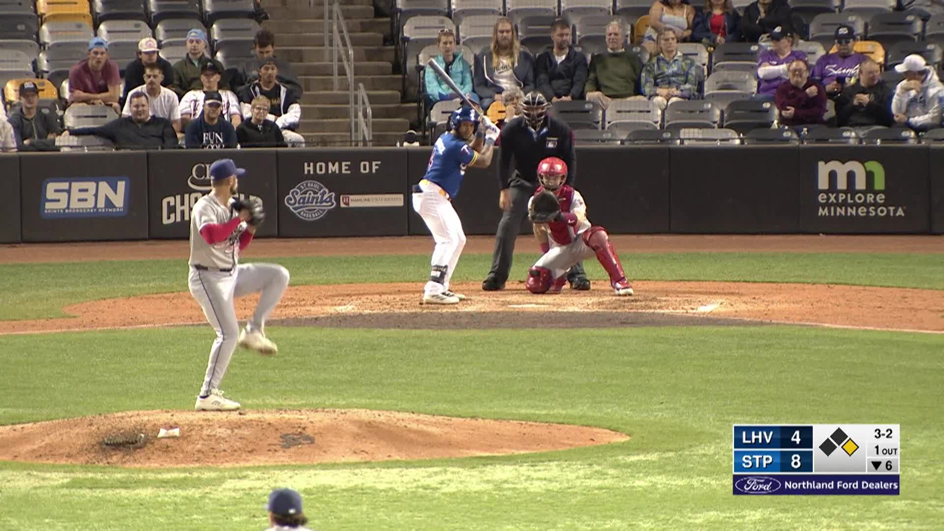 Saints Baseball vs Lehigh Valley Iron pigs 