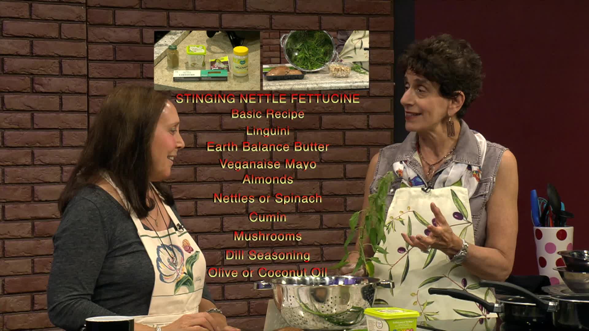 Thumbnail image for Merry's Eclectic Interests - Cooking Stinging Nettle fettuccine