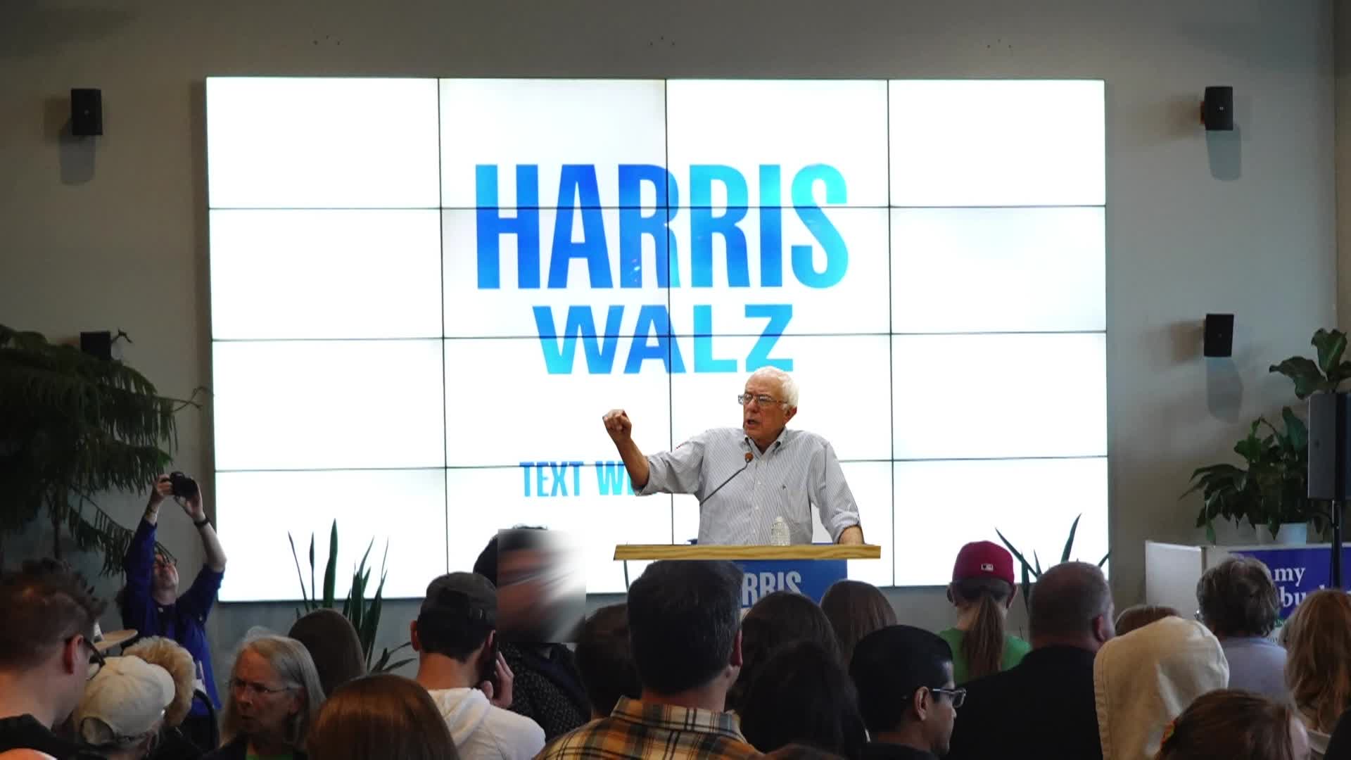 Thumbnail image for Merry's Eclectic Interests - Early Vote Rally with Bernie Sanders