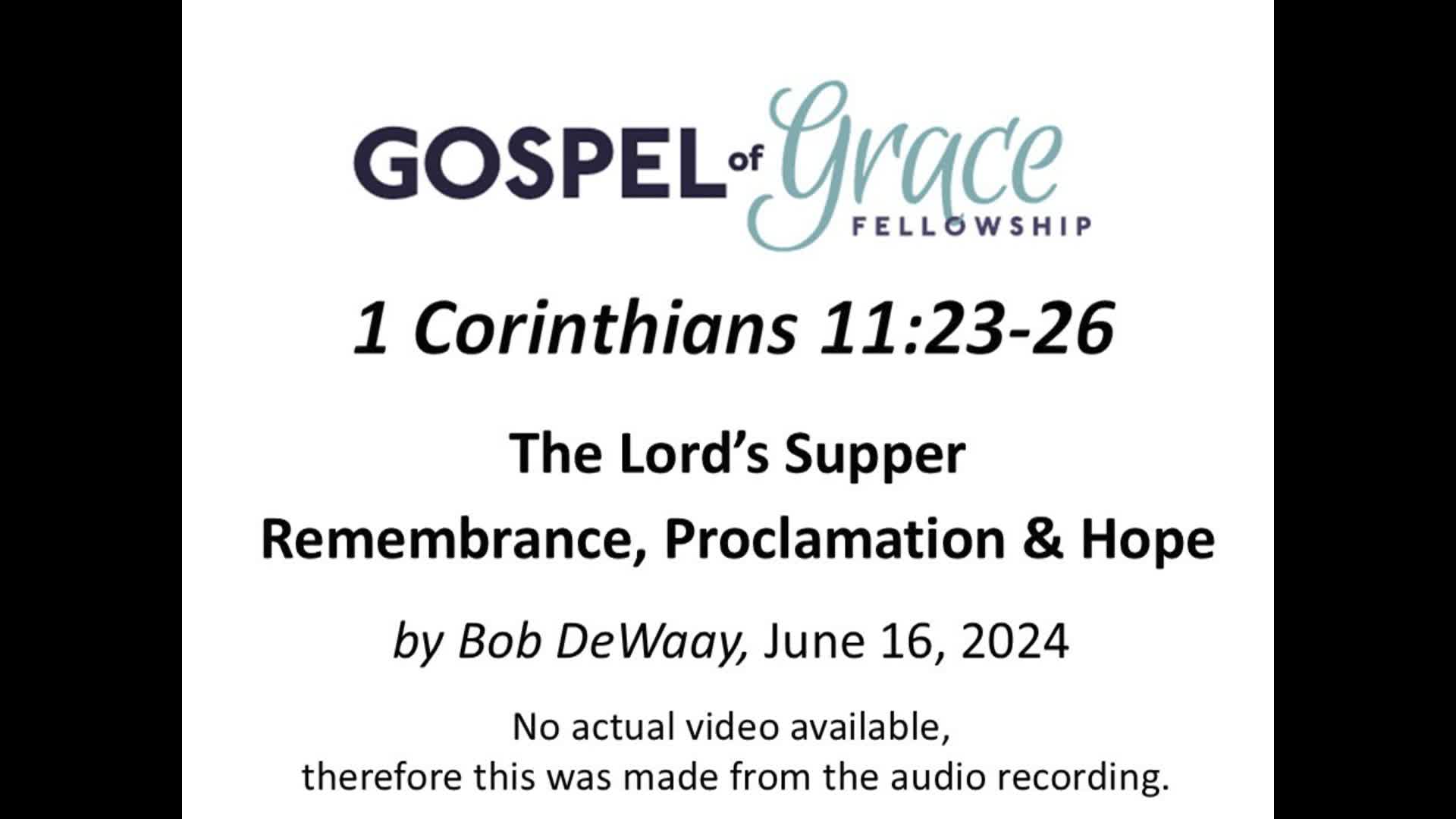 Thumbnail image for Gospel of Grace Fellowship