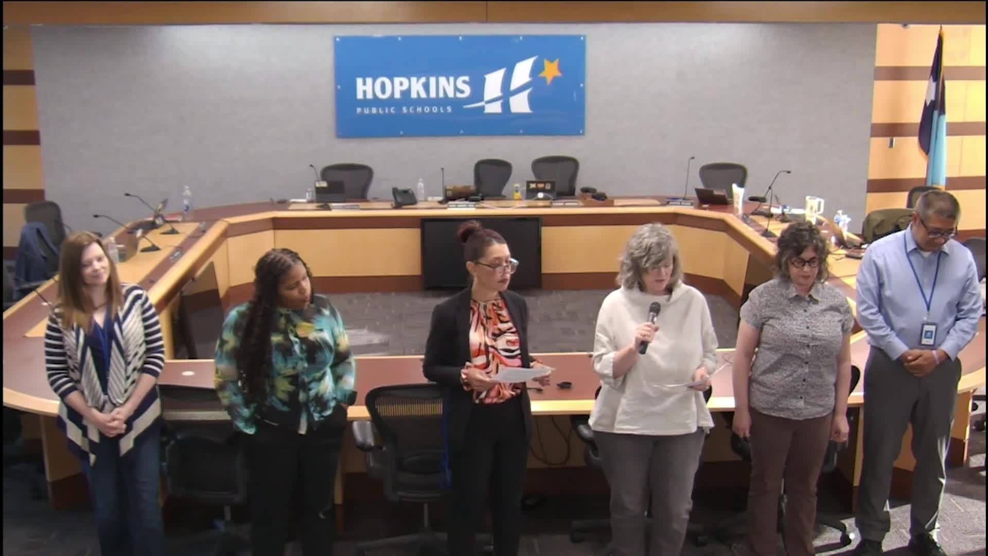 May 6th, 2025 Meeting of the Hopkins School Board