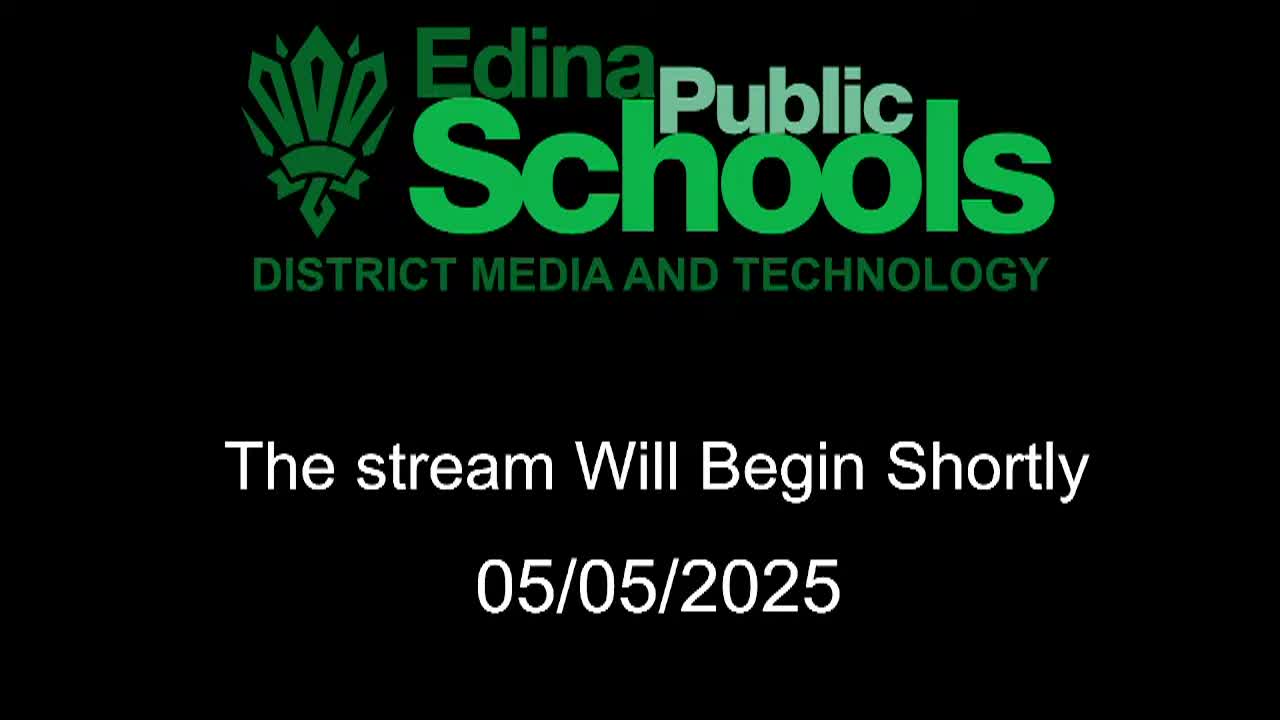Edina Public Schools - May 5th School Board Meeting